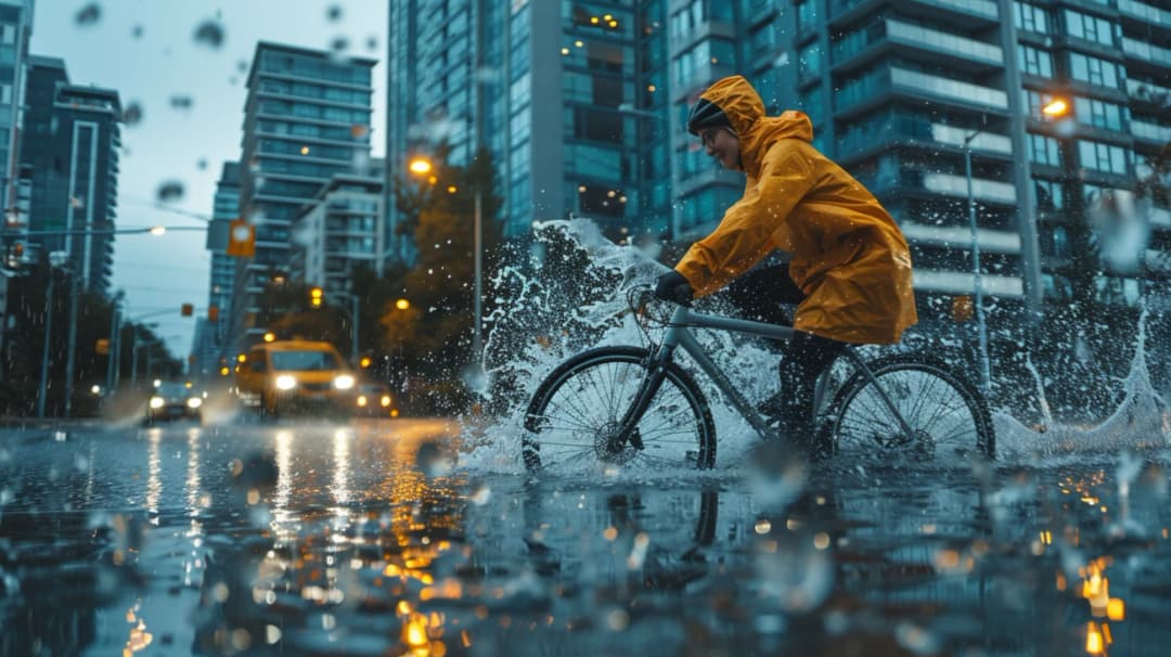 Bezpieczna jazda rowerem w deszczu: Odkryj strategie dla komfortu